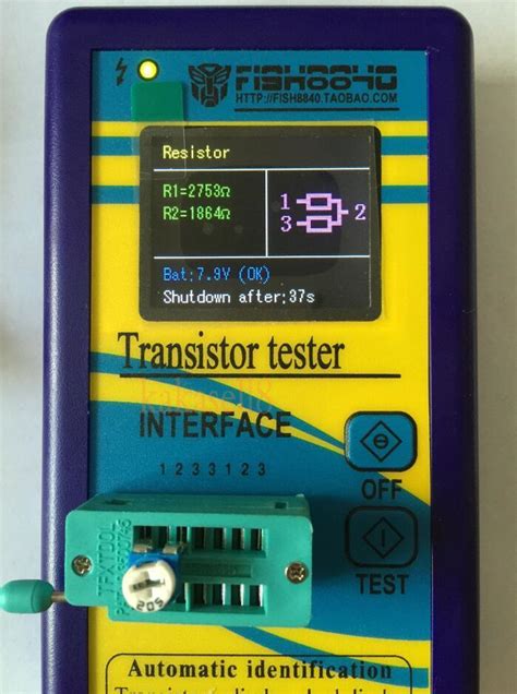 Transistor Tester Tft Diode Triode Kapazit T Meter Grandado