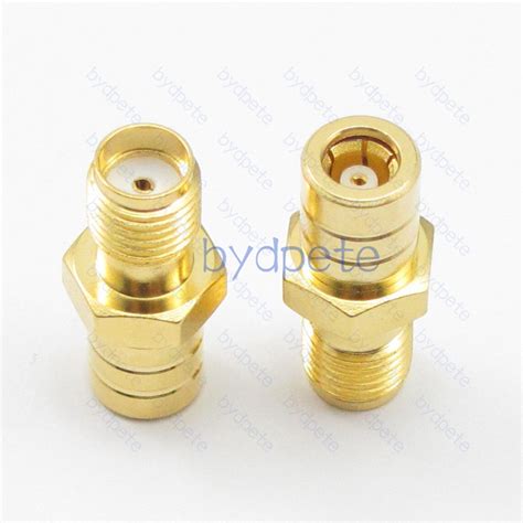 Smb Female Jack To Sma Female Jack Straight Rf Connector Adapter