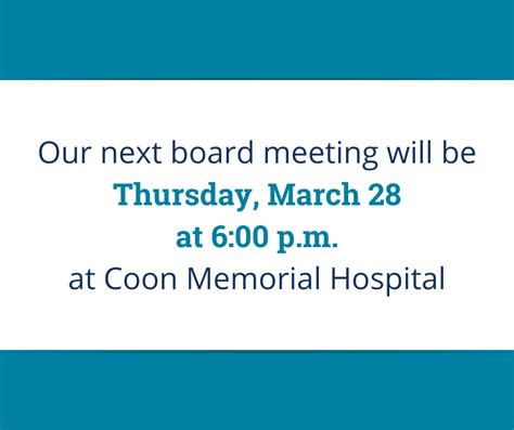 March Board Meeting Agenda Dallam Hartley Counties Hospital District