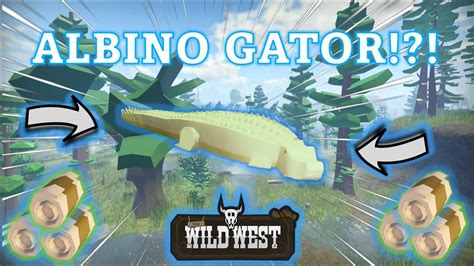 How Long Does It Take To Find An Albino Gator Roblox The Wild West