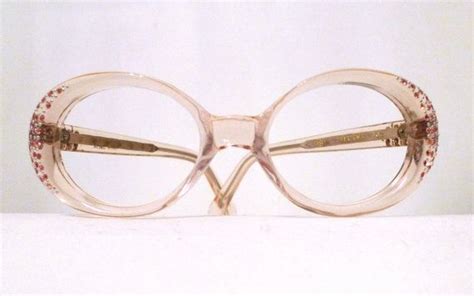 Sale Pink Rhinestone Eye Frames Bubble Eyeglasses Frames Pastel Sunglasses Nos Vintage