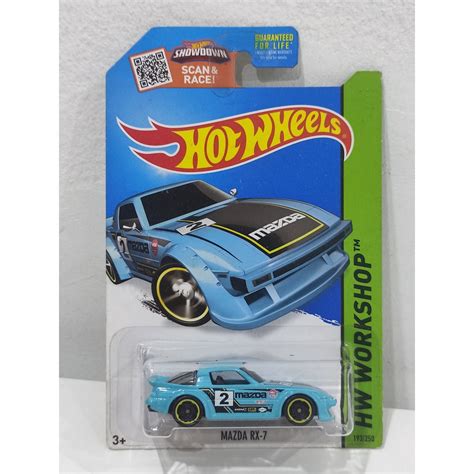 Hot Wheels Mazda Rx Teal Kmart Exclusive Rx Shopee Malaysia