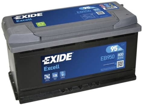 Akumulator Exide Excell EB950 12V 95 Ah 800 A Akumulatory Dla