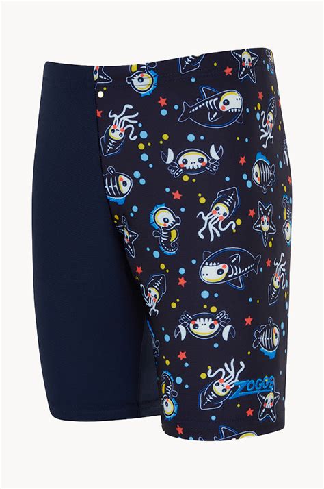 Zoggs Boys Sea Ahoy Midi Jammer Navymulti Swimwear Galore Us