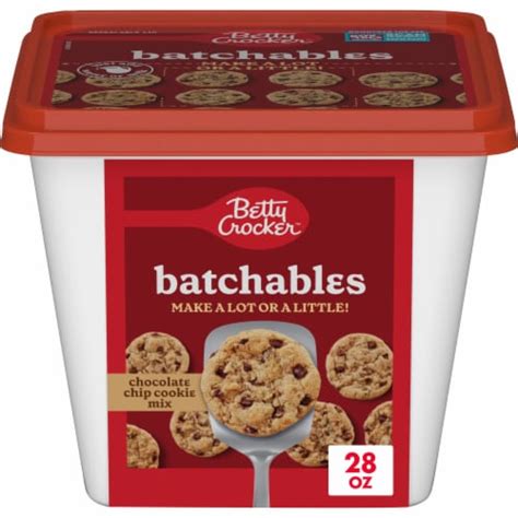 Betty Crocker Batchables Chocolate Chip Cookie Mix 28 Oz Kroger