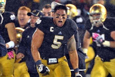 Stanford Vs Notre Dame Breaking Down Manti Te O S Heisman Moment