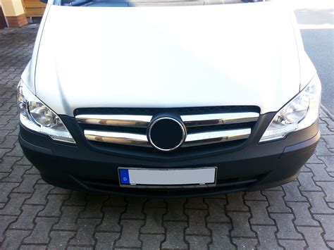 Edelstahl K Hlergrill Leisten Passend F R Mercedes Vito W Facelift