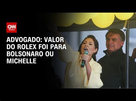 Valor Do Rolex Foi Para Bolsonaro Ou Michelle Diz Advogado De Mauro