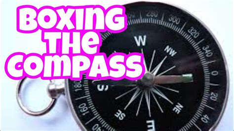 Boxing The Compass Easy Technique To Memorize 2020 Youtube