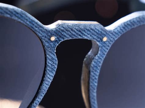 Wear Jeans On Your Eyes With These Funky Sunglasses Made Of Upcycled Denim