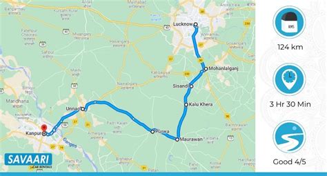 Lucknow to Kanpur by Road– Distance, Time and Useful Travel Information