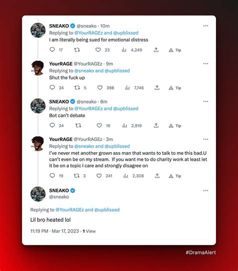 Dramaalert On Twitter Yourrage And Sneako Are Currently Going After