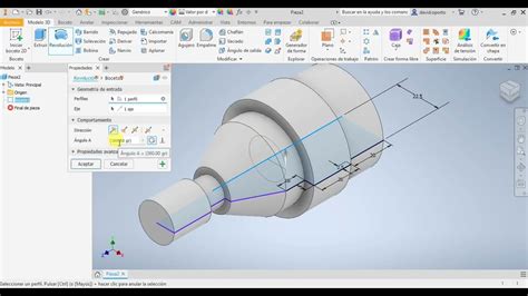 Simulacion De Torno En Autodesk Inventor CAM YouTube