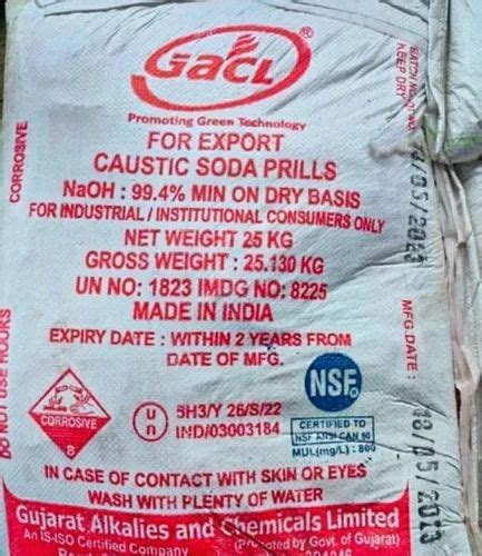 Caustic Soda Prill At Rs 83 Kg Caustic Soda Prill In Vadodara ID