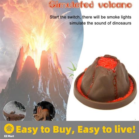 【fast Shipping】 Diy Handmade Volcano Eruption Physical Chemical