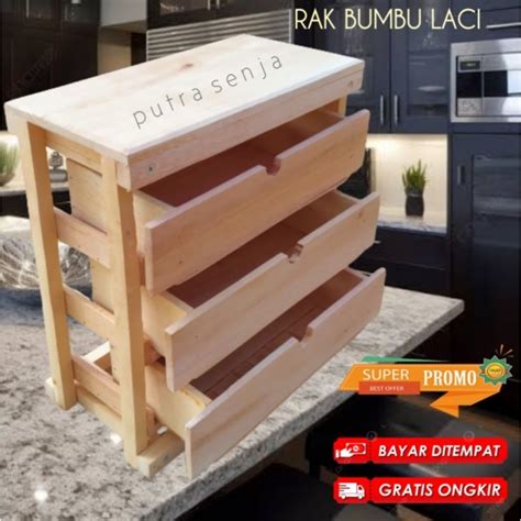 Jual Rak Bumbu Laci Tempat Bumbu Susun Rak Telur Rak Kentang Rak