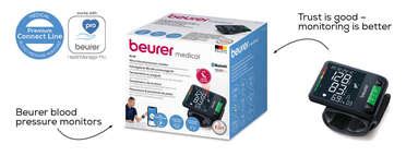 Tensiómetro de muñeca BC 87 Bluetooth beurer