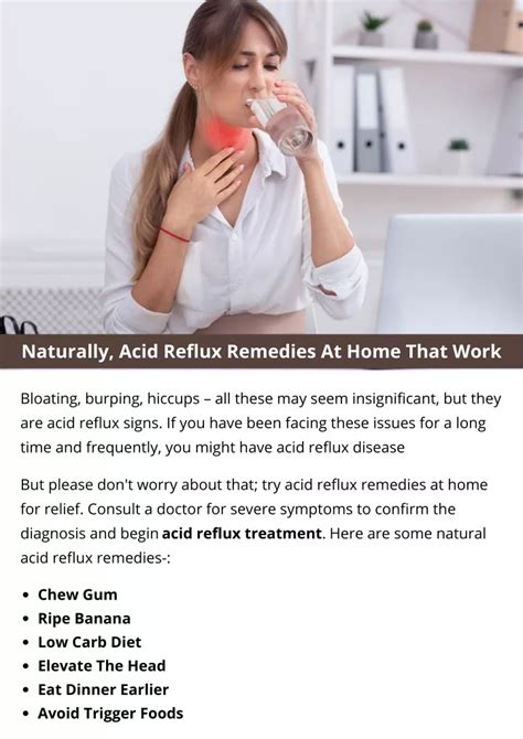 Ppt Naturally Acid Reflux Remedies At Home That Work Powerpoint