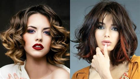 Hottest Short Wavy Bob Staked Bob Haircut Hair Dye Color Ideas