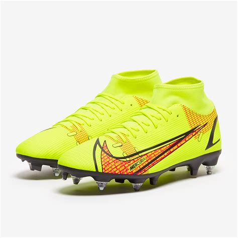 Nike Mercurial Superfly Viii Academy Sg Pro Ac Volt Noir Carmin