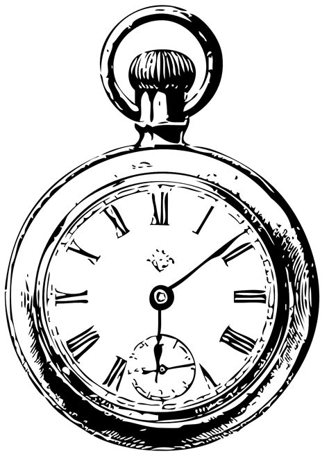 Alice Watch Clock Drawings Pocket Watch Drawing Watch Drawing