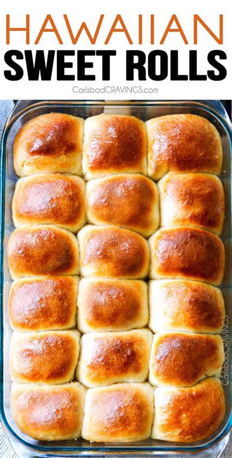 Hawaiian Sweet Rolls Carlsbad Cravings