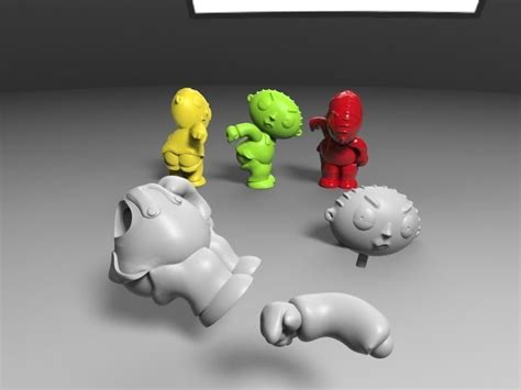 stewie griffin 3D model | CGTrader