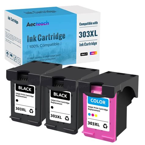 Aecteach Cartucho De Tinta Xl Para Impresora Recambio Compatible Con