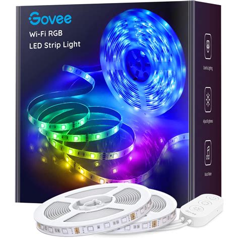 Govee Bande Lumineuse LED Wi Fi Bluetooth 10 M Multicolor