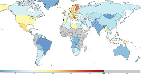 Global Distribution Of Diabetes Mellitus Type 2 Prevalence Note