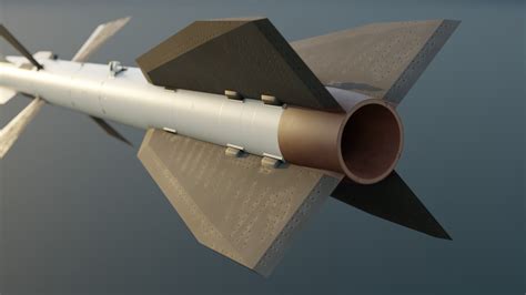 ArtStation - R-27T missile | Game Assets