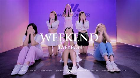 Wavemonster Weekend 태연 Taeyeon 안무커버 Dance Cover Hayoung Youtube