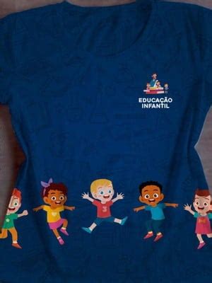 Tshirt Profissao Educacao Infantil Compre Produtos Personalizados No Elo7