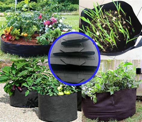 Plant Grow Bag Breathable Vegetable Trees Flower Container Bag With