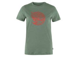 Fj Llr Ven Abisko Wool Fox Ss Patina Green Damen T Shirt