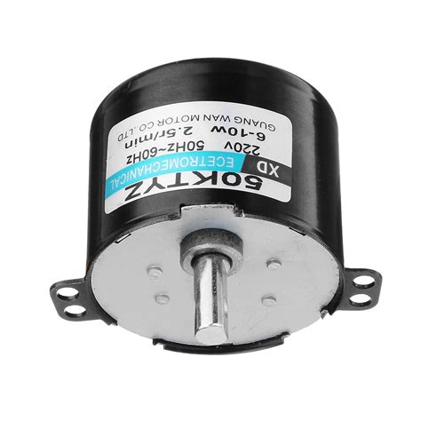 Machifit 50KTYZ 220V 2 5rpm Synchronous Motor 10W Permanent Magnet