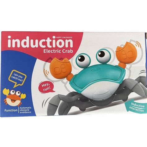 Induction Crab Crawling Toy With With Music Light Kidzbuzzz