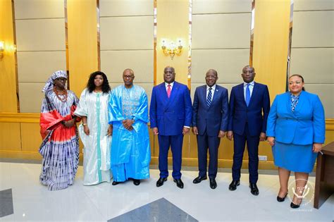 Rdc Diplomatie Quatre Nouveaux Ambassadeurs Présentent Leurs Lettres