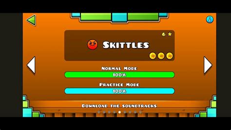 Geometry Dash Breeze Skittles All Coins By Andrexel Youtube