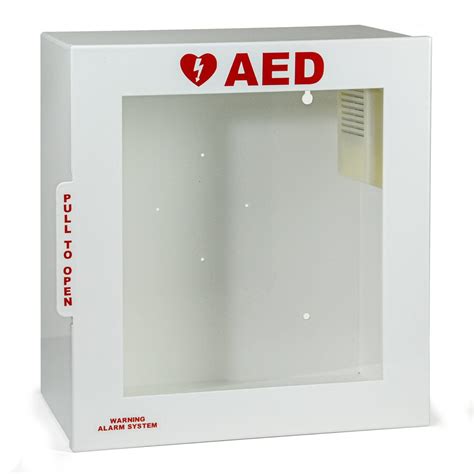 HeartSine Brand Custom AED Wall Cabinet With Alarm AED Brands