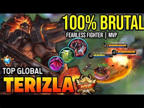 Terizla Best Build Top Global Terizla Gameplay Mobile Legends