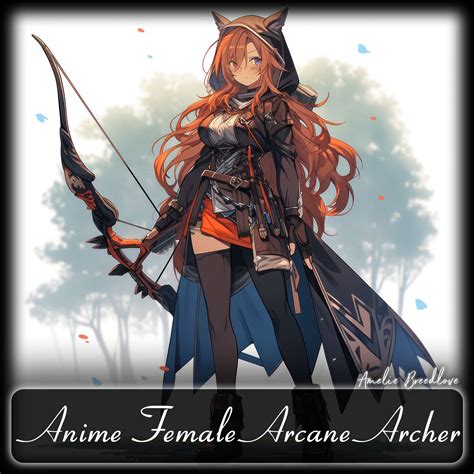 Amelie Anime - 200 Anime Female Arcane Archer (Full Body) Reference ...