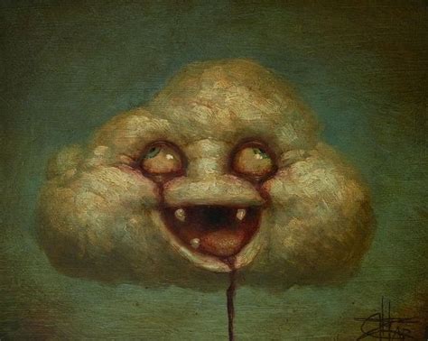 The Malevolent Cloud By Chet Zar Scary Art Horror Art Surreal Art