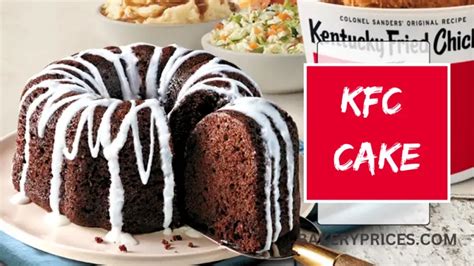 KFC Cake - The Perfect Dessert For Fast Food Lovers