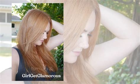 Strawberry Blonde Hair Color At Home Part 4 New Formulas Results • Girlgetglamorous