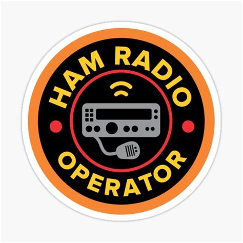 Amateur Ham Radio Operator Decal Sticker For Sale By Radionetwork