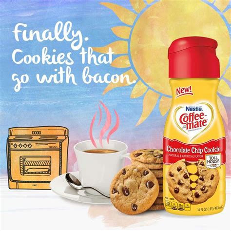 Toll House Chocolate Chip Cookie Flavored Coffee Creamer By Coffee Mate