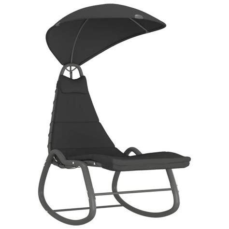 Balancelle De Jardin Sur Pied Hamac Fauteuil Suspendu Noir X X