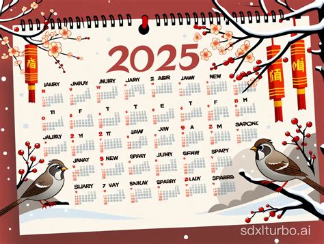 Chinese Lunar Year Calendar 2025 Calendar - Daryl Emiline