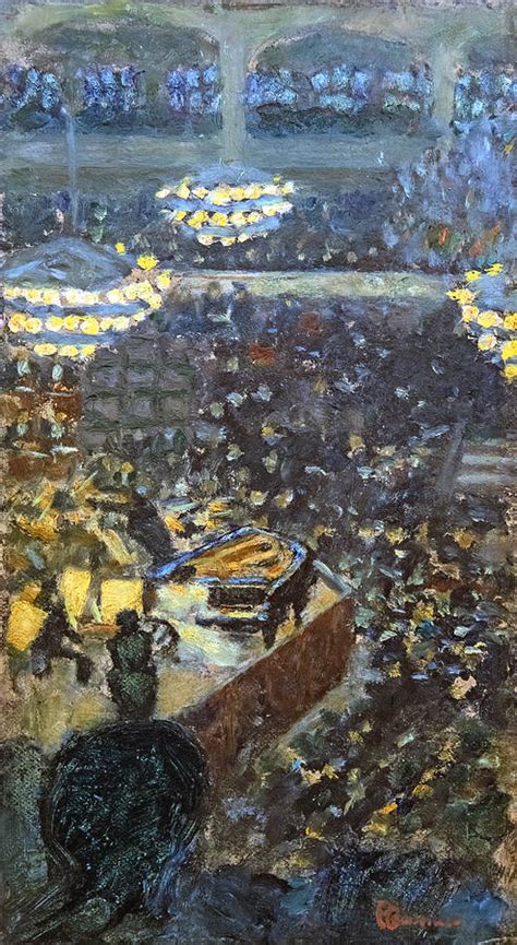 Pierre Bonnard Painting The Lamoureux Concert By Pierre Bonnard